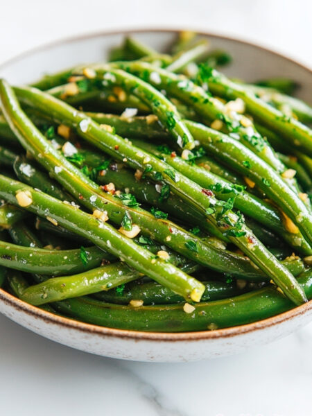 Garlic Butter Green Beans Recipe