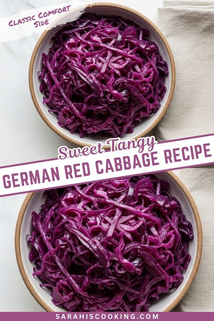 German Red Cabbage Recipe with Sweet-Tangy Flavor