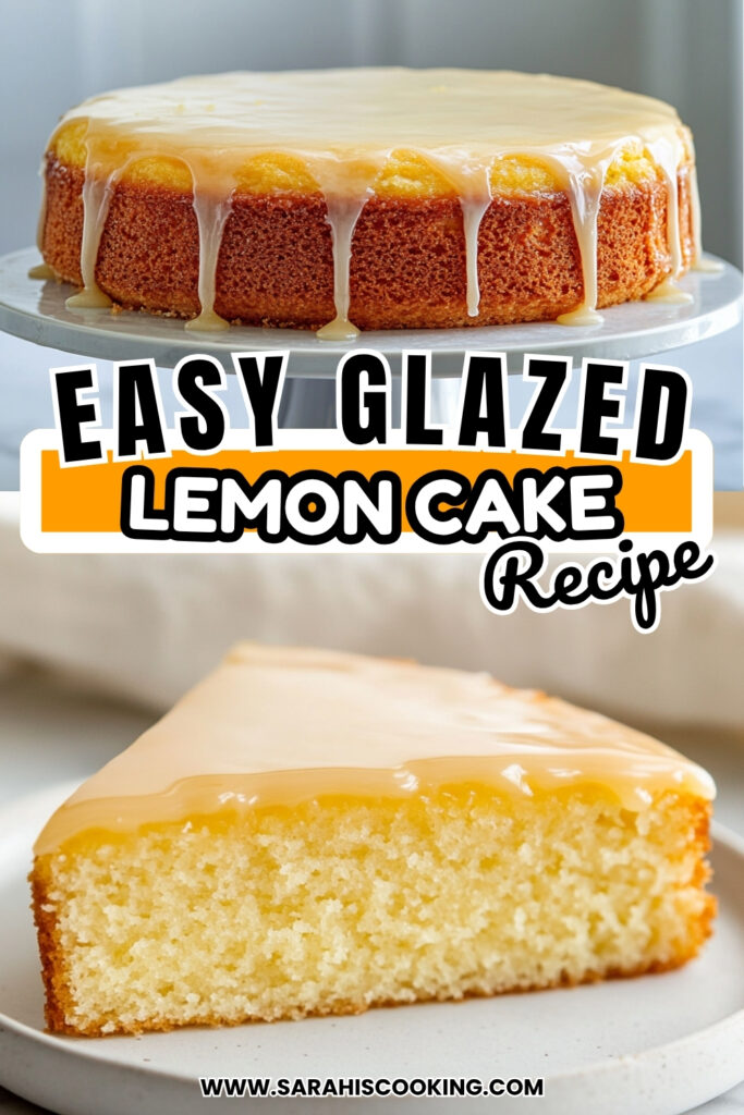 Glazed Lemon Cake Recipe