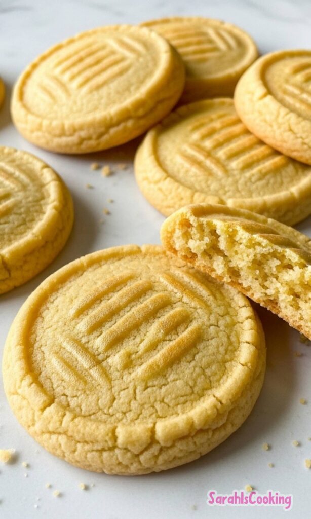 Gold Coin Butter Cookies Recipe