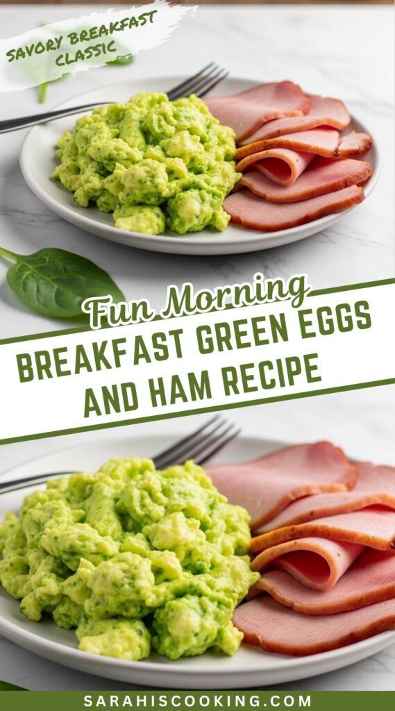 Green Eggs and Ham Recipe That Turns Breakfast into Something Fun
