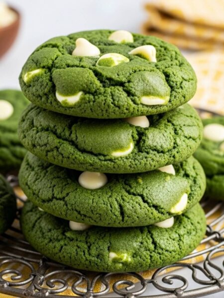 Green Velvet Cookies Recipe