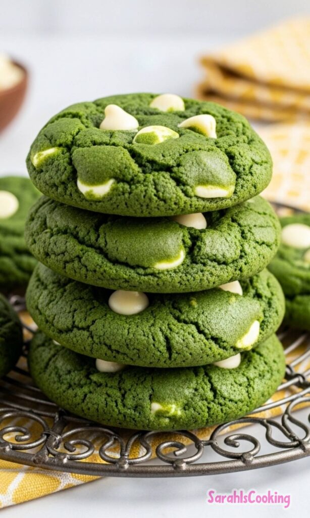 Green Velvet Cookies Recipe