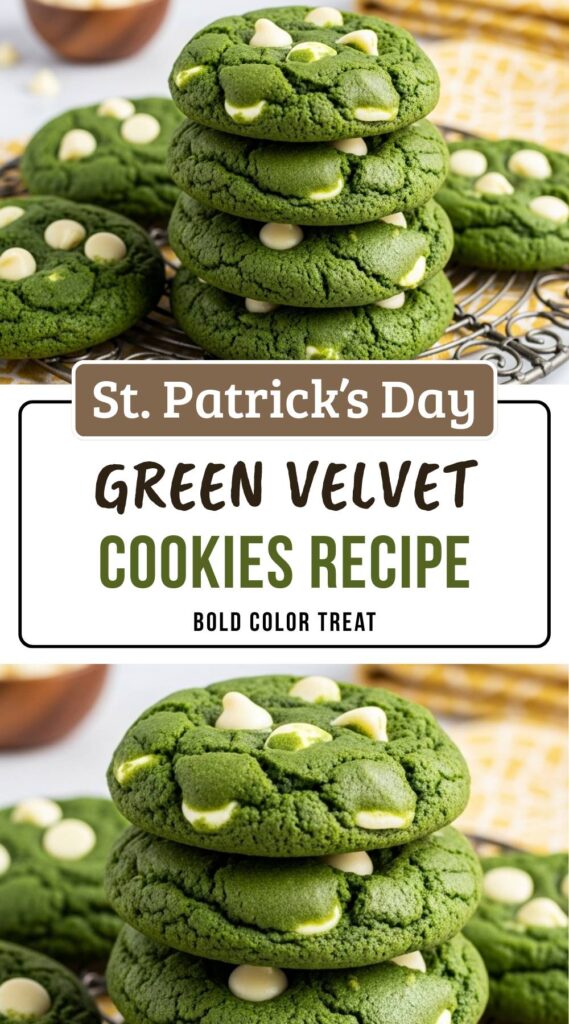 Green Velvet Cookies Recipe That Are Soft Rich and Perfectly Colored