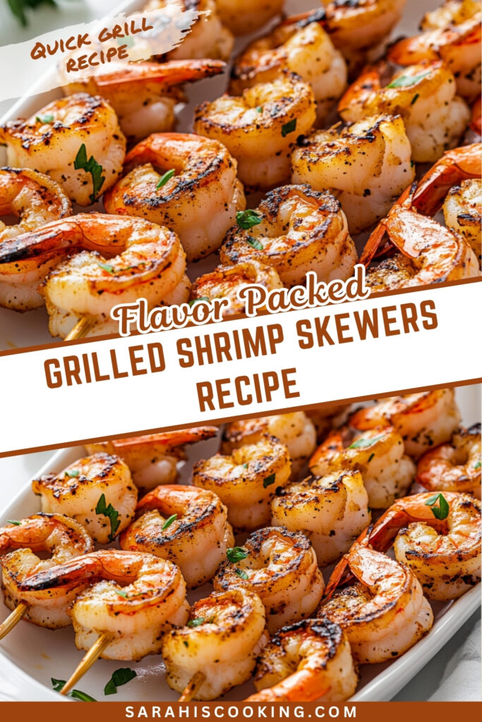 Juicy Grilled Shrimp Skewers Recipe