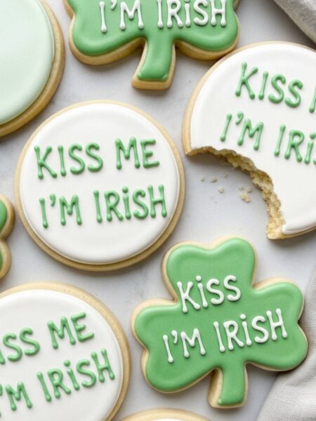 Kiss Me I’m Irish Sugar Cookies Recipe