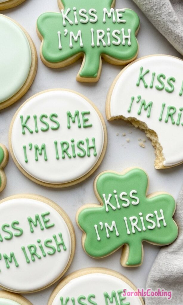 Kiss Me I’m Irish Sugar Cookies Recipe