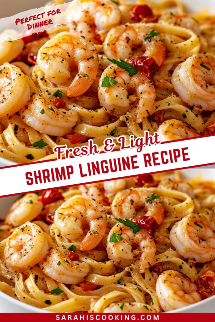 Light Shrimp Linguine Recipe