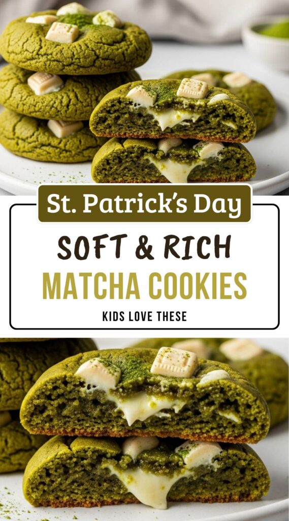 Matcha Cookies Recipe with a Soft Texture and Rich Green Tea Flavor