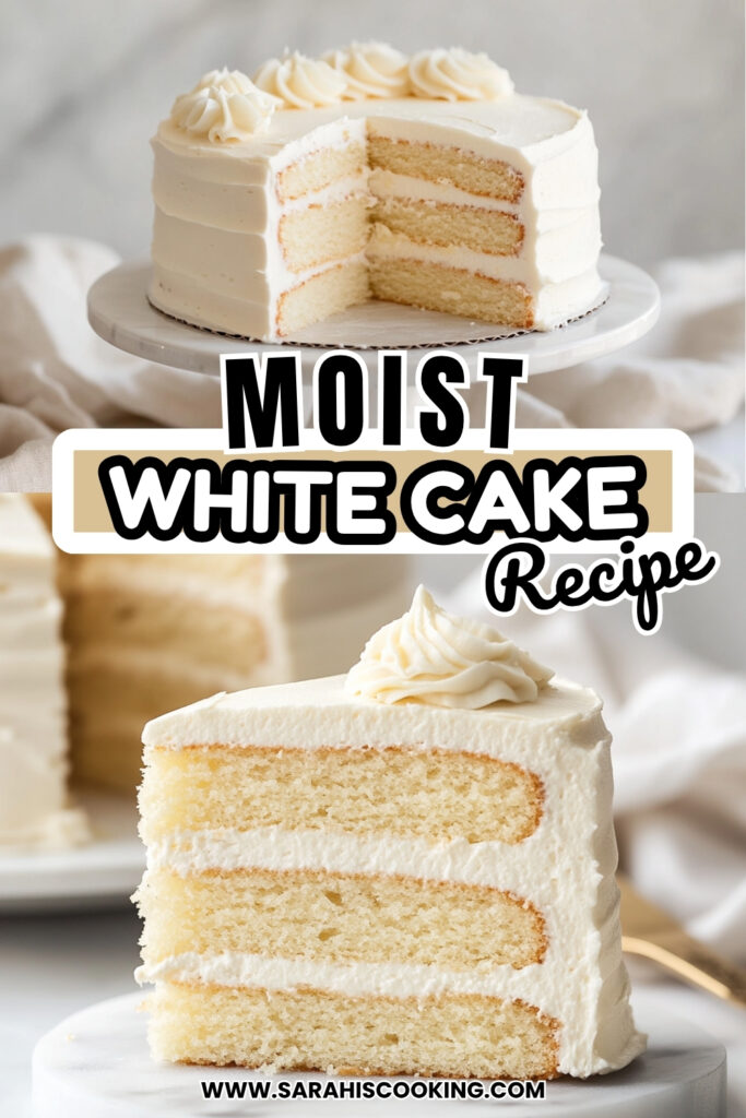 Moist White Cake Recipe