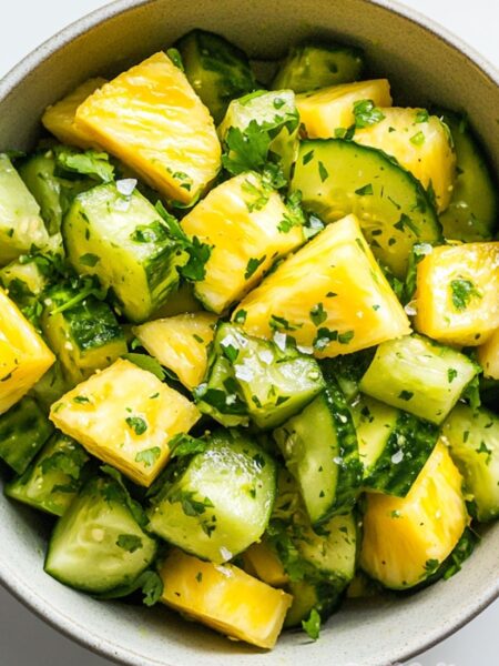 Pineapple Cucumber Salad Recipe
