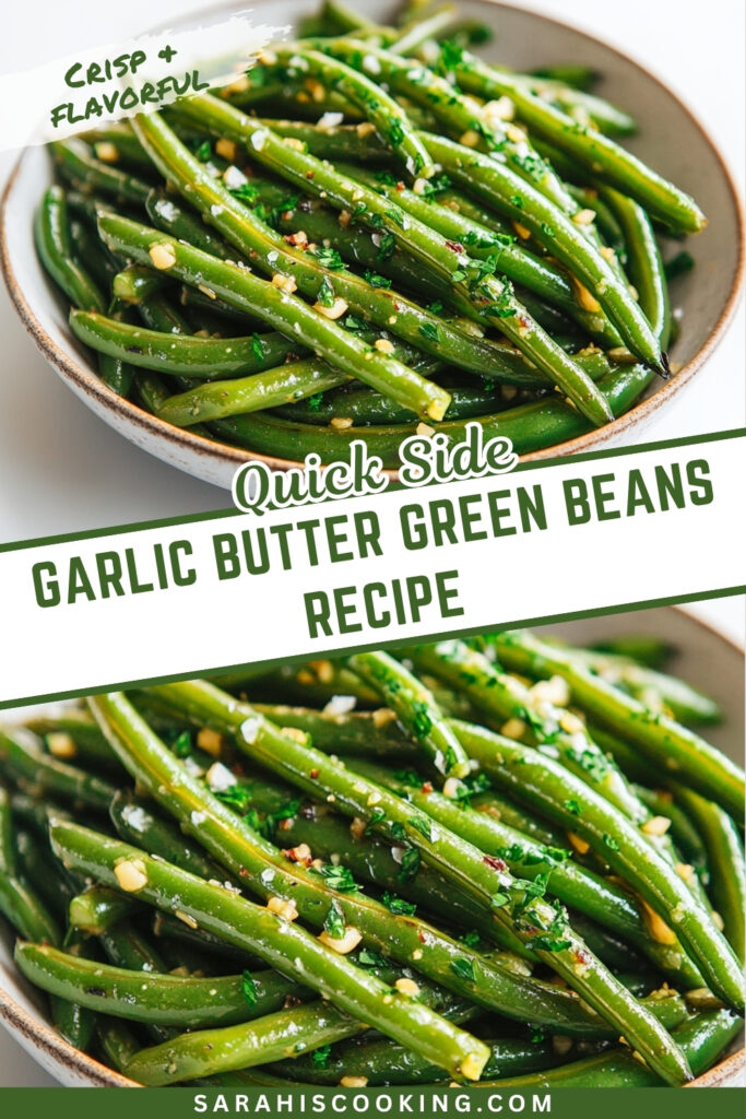 Quick Garlic Butter Green Beans Recipe