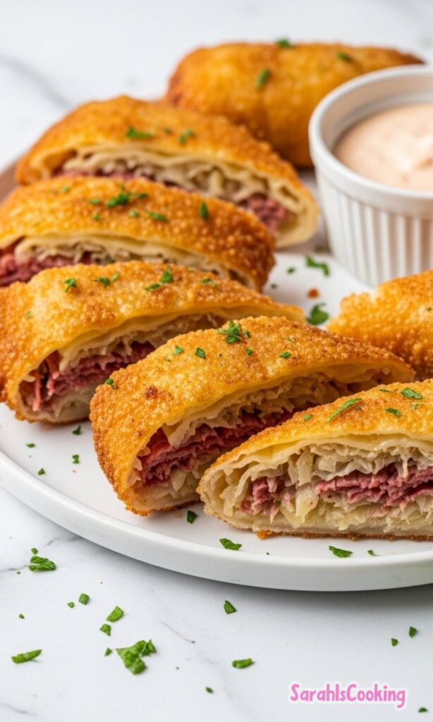 Reuben Egg Rolls Recipe