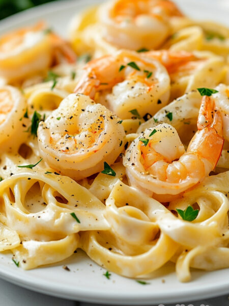 Shrimp Alfredo Pasta Recipe