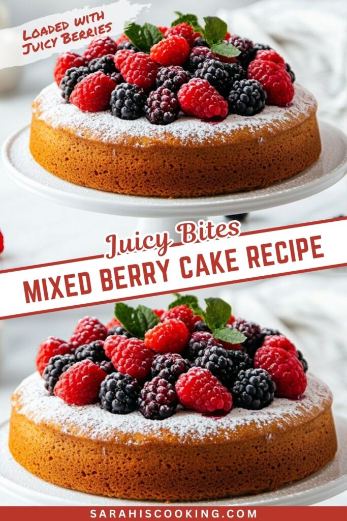 Soft Berry Cake Recipe