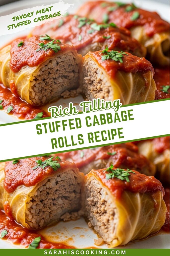 Stuffed Cabbage Rolls Recipe with Tender Leaves and Rich Filling