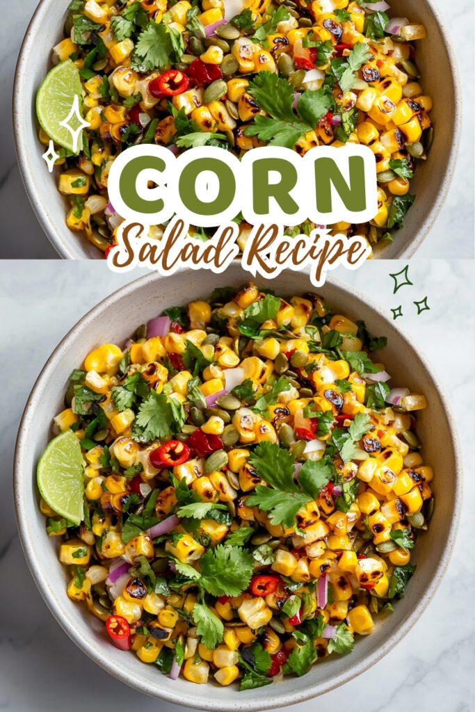 Sweet Crunchy Corn Salad Recipe