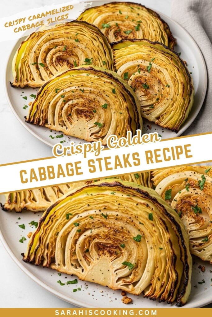 These Cabbage Steaks Roast Until Crispy Golden and Full of Flavor