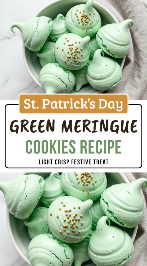 These Green Meringue Cookies Melt the Second You Bite