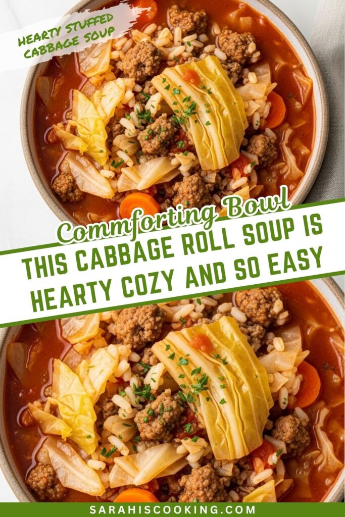 This Cabbage Roll Soup Is Hearty Cozy and So Easy