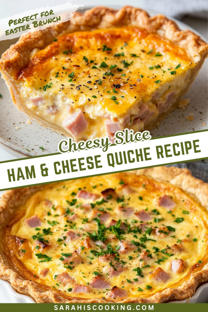 Ham and Cheese Quiche Recipe