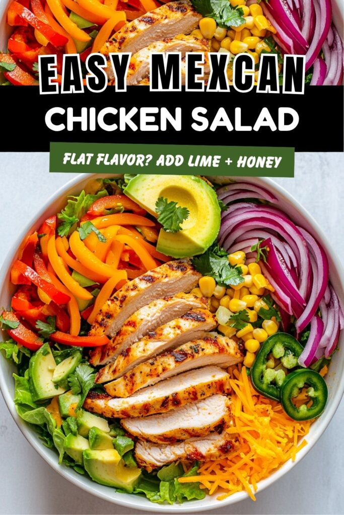 20 Minute Mexican Chicken Salad