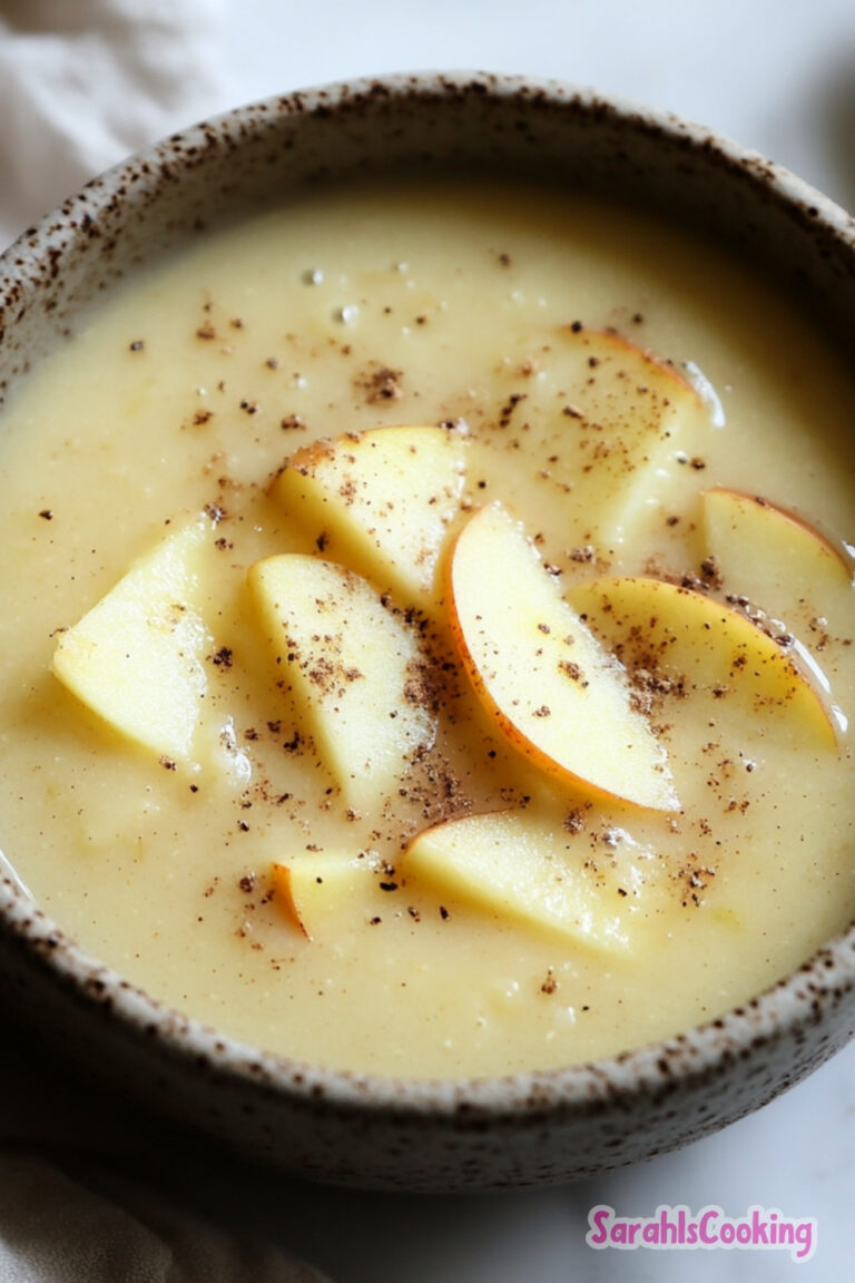 Apple Cinnamon Soup Recipe