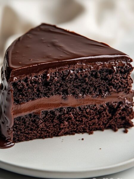 BEST EVER Chocolate Ganache Cake Recipe