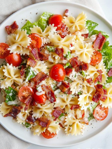 BLT Pasta Salad Recipe