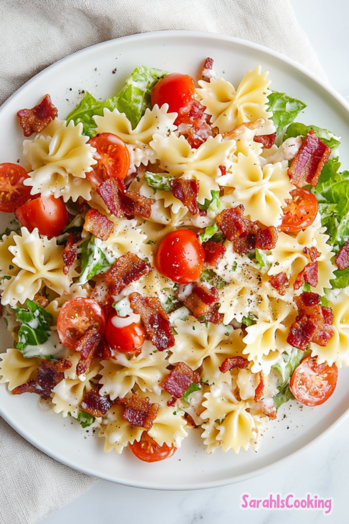 BLT Pasta Salad Recipe