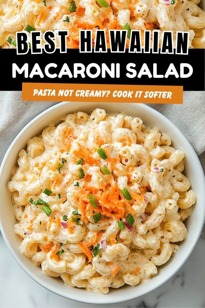 Best Hawaiian Macaroni Salad for BBQ