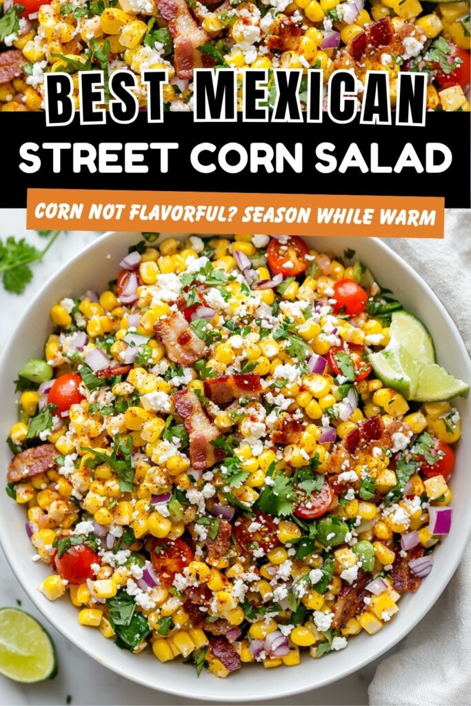 Best Mexican Street Corn Salad for BBQ