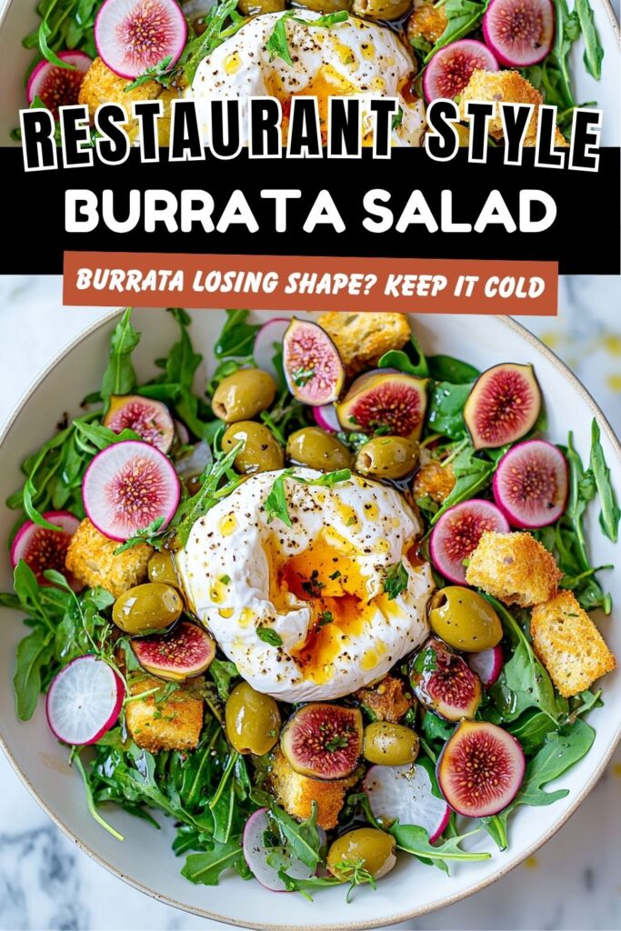 Burrata Salad with Figs and Balsamic
