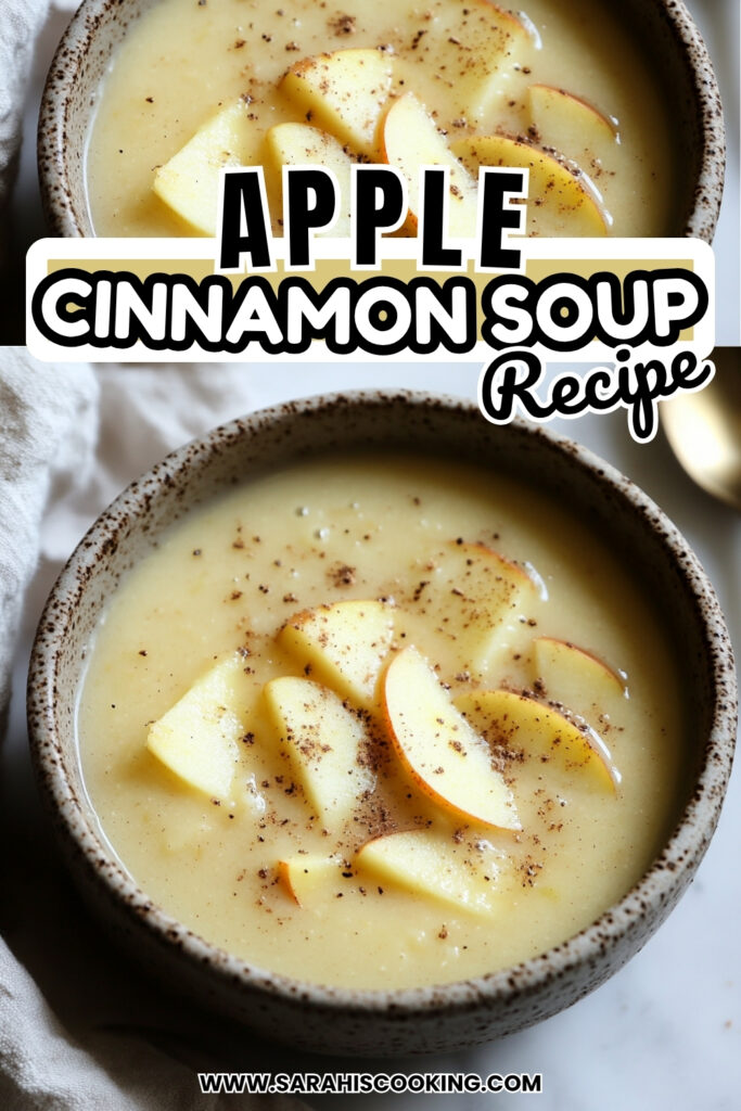 Comforting Apple Cinnamon Soup Recipe