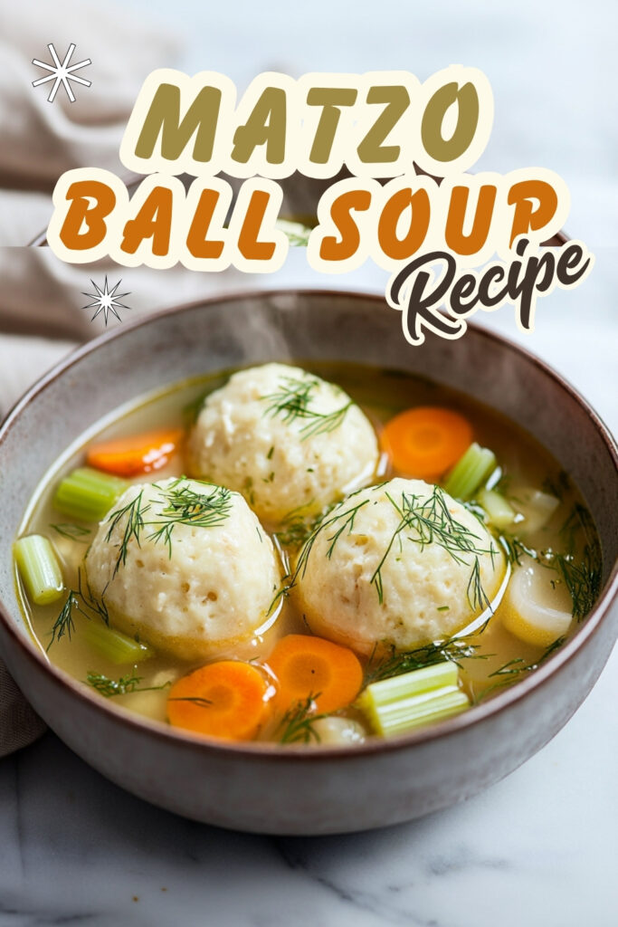 Cozy Matzo Ball Soup Recipe