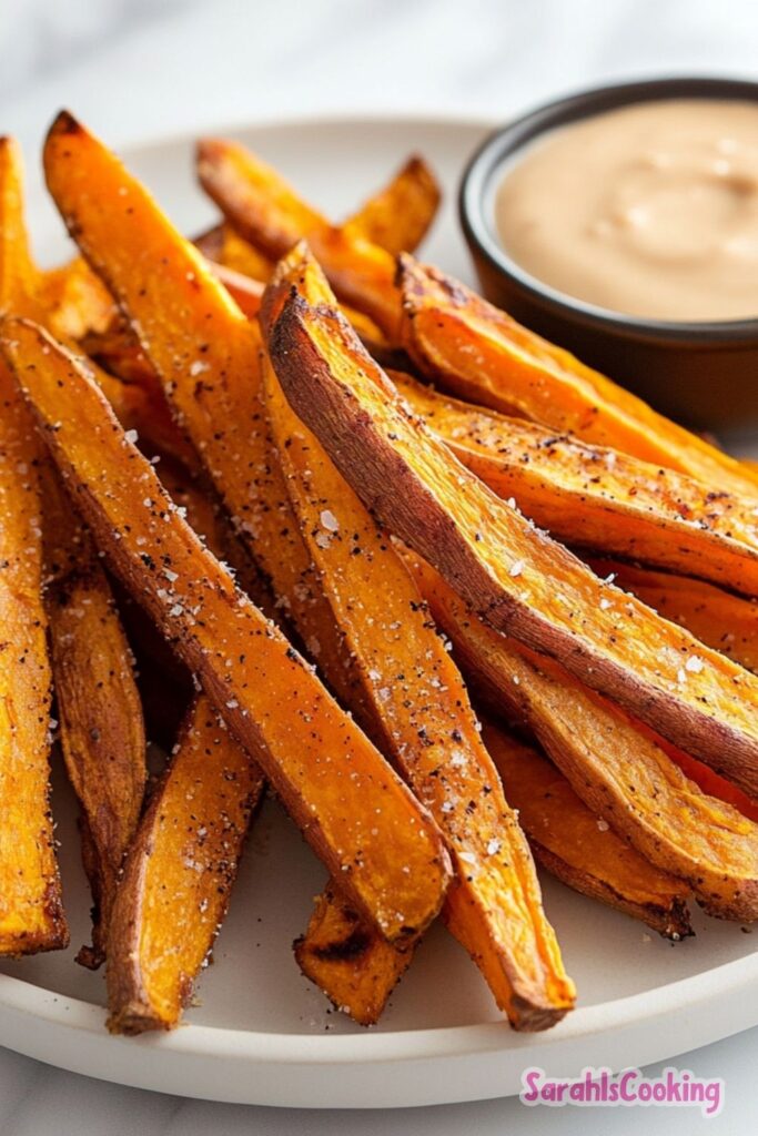 Crispy Baked Sweet Potato Fries Recipe