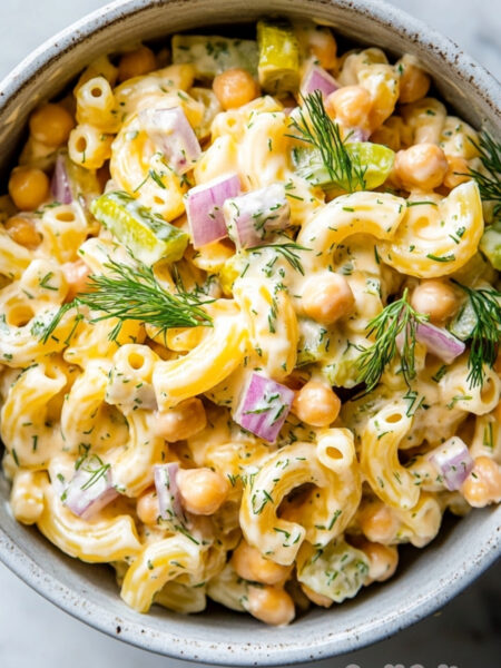 Dill Pickle Pasta Salad Recipe