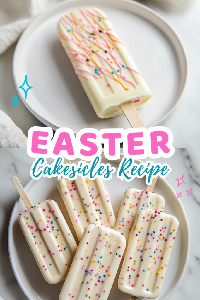 Easter Cakesicles