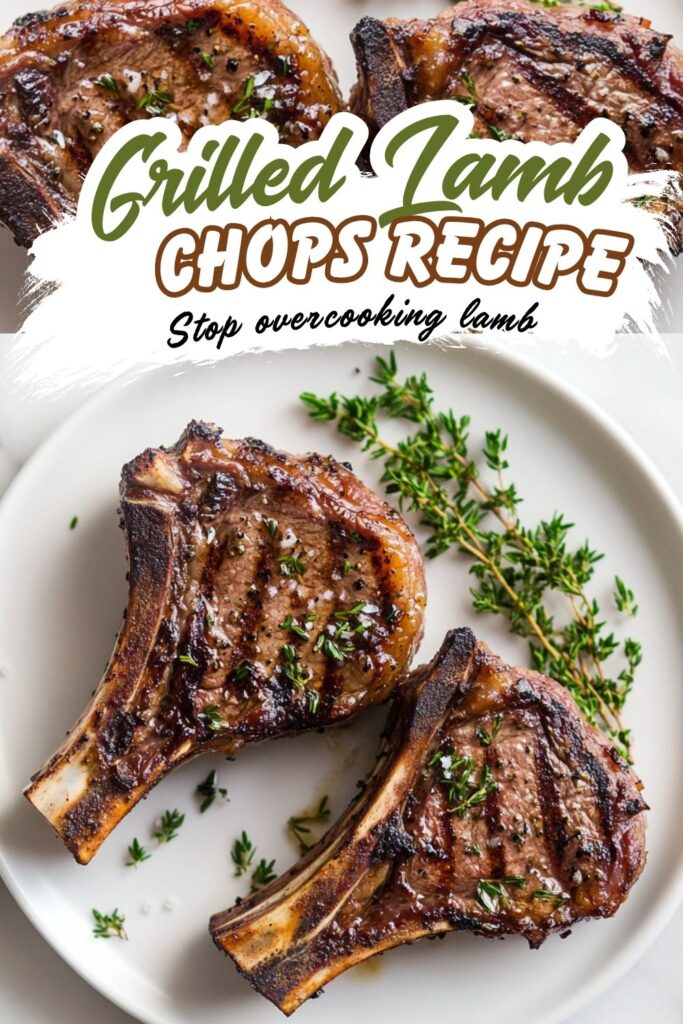Easy Grilled Lamb Chops Recipe