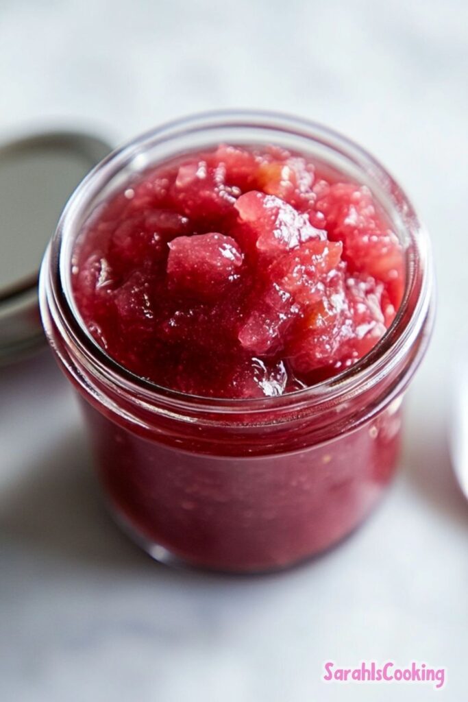 Easy Rhubarb Jam Recipe