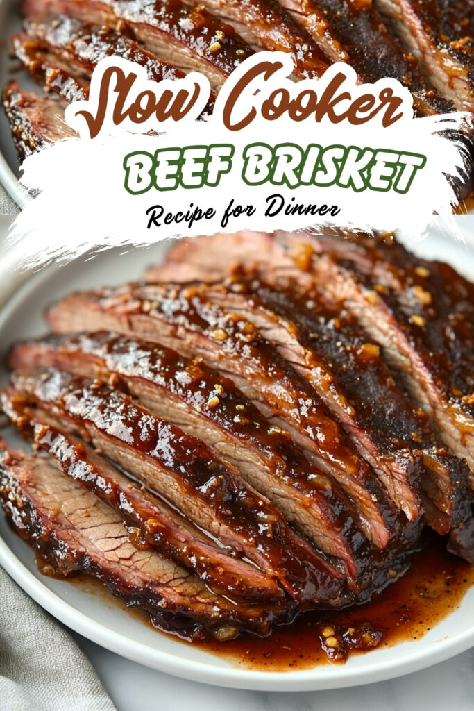 Easy Slow Cooker Beef Brisket Recipe