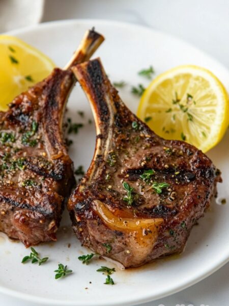 Greek Lamb Chops Recipe