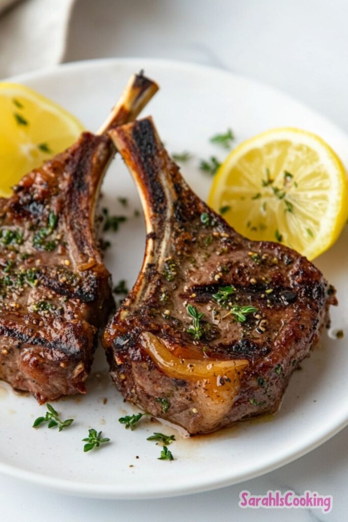 Greek Lamb Chops Recipe