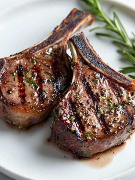 Grilled Lamb Loin Chops Recipe