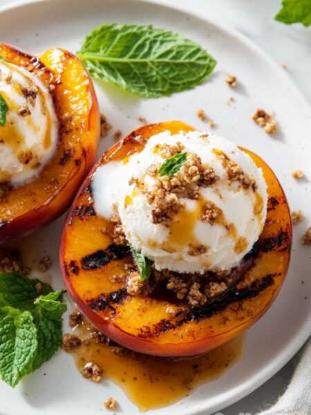 Grilled Peaches Recipe