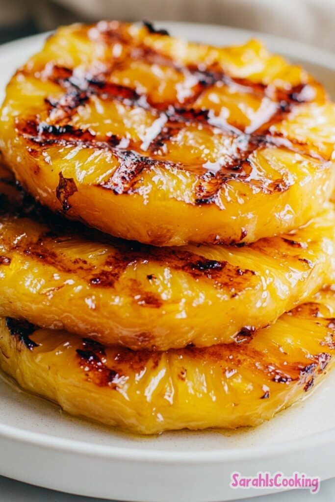 Grilled Pineapple Slices Recipe