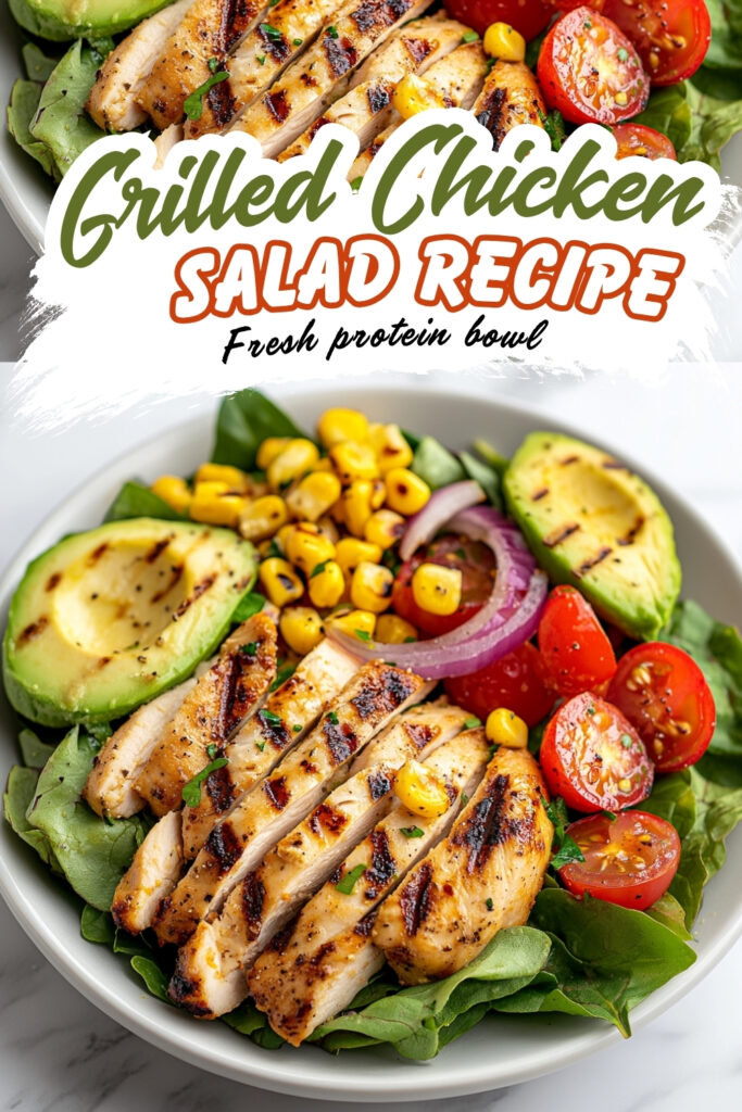 Healthy Grilled Chicken Salad Recipe