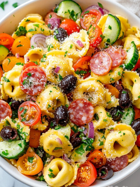 Italian Tortellini Pasta Salad Recipe