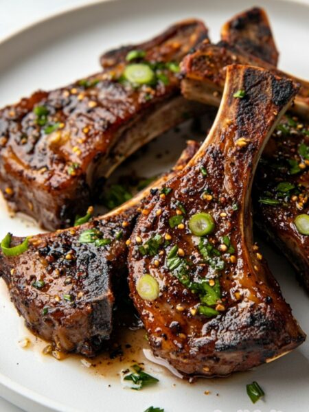 Jerked Lamb Chops Recipe