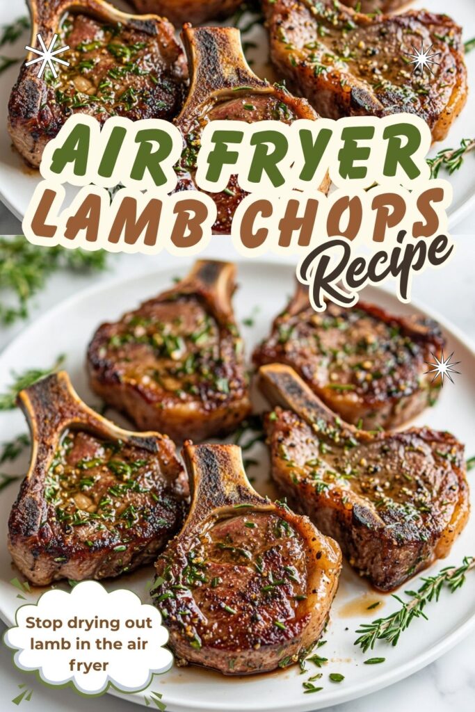 Juicy Air Fryer Lamb Chops Recipe